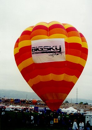 Citrus Twist with the Big Sky Airlines Banner